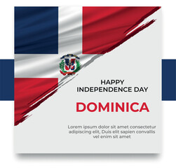 social media post templates with the theme of world countries' independence day