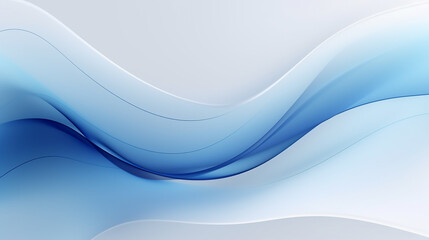 Naklejka premium abstract light blue wave smooth background. 