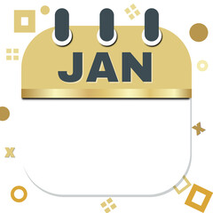 Calendar January Icon