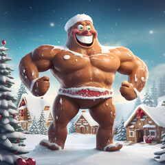 buffed cookie guy