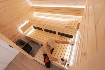 SPA Builder Finishing Residential Finnish Sauna