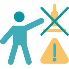 Keep Out Children Illustration