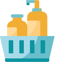 Soap Basket Illustration