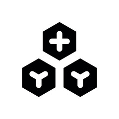 new block icon vector illustration