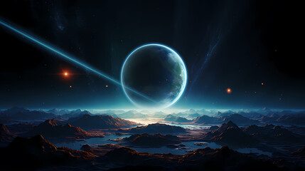 Space background, cosmic science, astronomy background