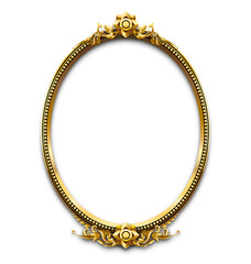 Thai art frame border pattern illustration