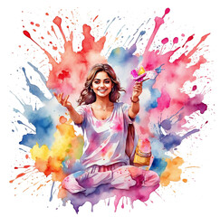 Holi Festival of Color in India