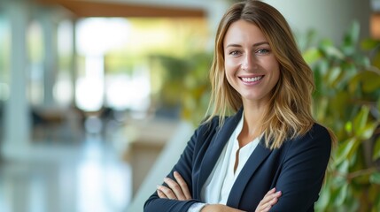 Professional Portrait of a Competent Woman