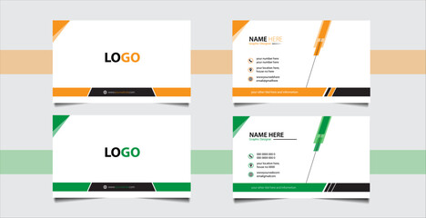 Brand with Unique new Business Card Design 2 colors