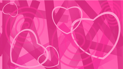 pink valentine background