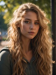 Fototapeta premium portrait of a girl