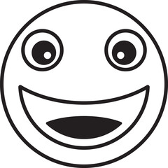 Obraz premium Smile icon 2