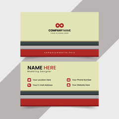 modern business card template