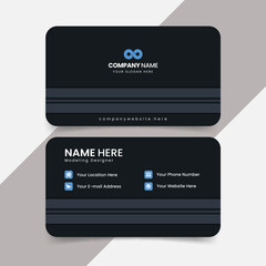 credit card template, modern design template