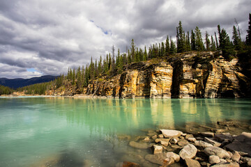Athabasca Falls, Icefields Parkway, Alberta, Canada