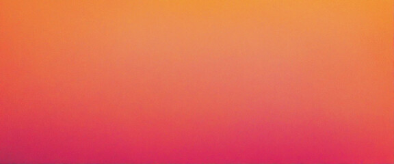 Grainy banner background orange pink abstract retro grainy gradient background noise texture effect summer poster design