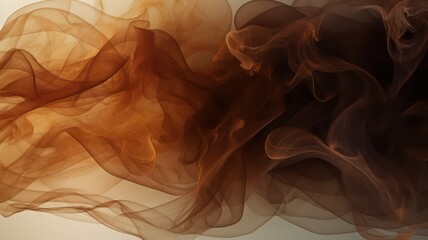 Abstract  brown smoke background. cloud, a soft Smoke cloudy wave texture background.