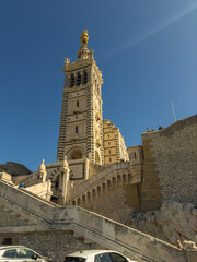 Basilique Notre-Dame de la Garde, Marseille, Bouches-du-Rhône, France.