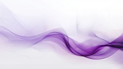 Fototapeten Abstract wave lilac purple streamers on light blue background. a purple soft Smoke cloudy texture background. © Pha