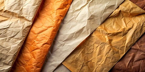 Texture of Brown Papers and Grunge 