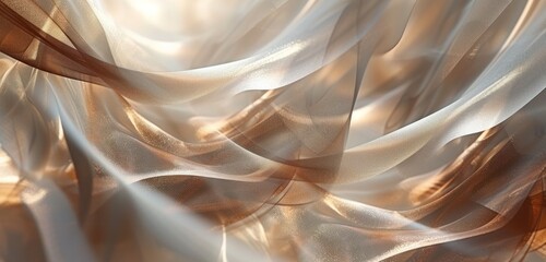 Golden Streams of Light, Sparkling Folds of Silk, Ethereal Waves of Velvet, Luminous Swirls of Satin.