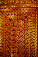 Interior architectural feature in Segovia Alcazar, Spain