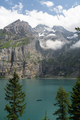 Krajobraz górski w Alpach - 726633986
