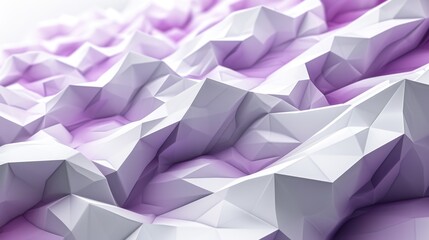 Abstract Purple Low Poly Background