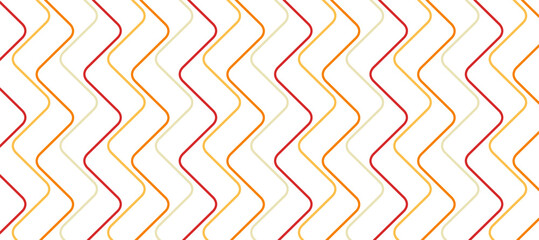 orange waves curve outline vertical design background