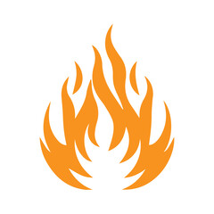 set of fire icon vector 