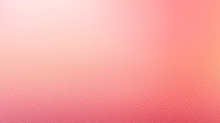 Pink and peach grainy gradient. Warm soft pale background for beauty banner or poster. Subtle light...