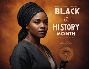Celebrating Black Excellence Throughout History - obrazy, fototapety, plakaty