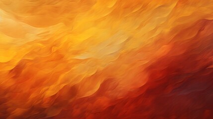Yellow burnt orange red fiery golden brown black abstract background for design. Color gradient....
