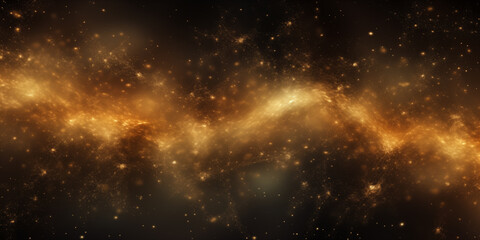 Abstract star background in gold color