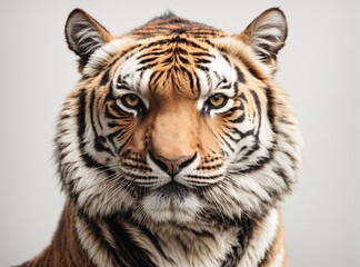 Obraz premium White Majesty: Tiger Portrait