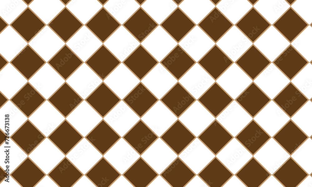 Aufkleber abstract repeatable seamless brown rectangle pattern.
