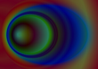 Fondo ojo de colores. Fondo óvalos de colores fuertes