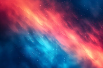 blue and red space background