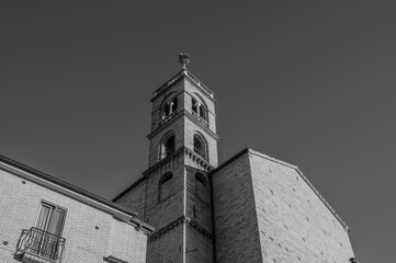 Acquaviva Picena, Marche, Italy. Mother Church of San Nicolò
