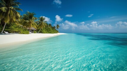 Maldives Islands Ocean Tropical Beach