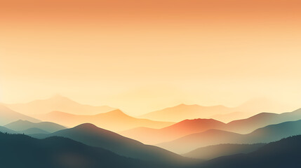 Obraz premium Stunning mountains, panoramic mountains PPT background
