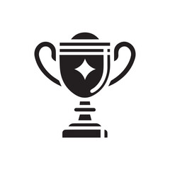 trophy logo template, trophy logo element, trophy logo vector
