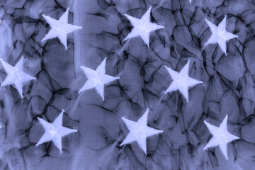 Weathered U.S. Flag Stars