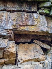 Gesteinsschichten im Eisiger Loch