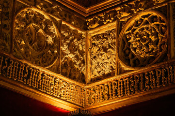 Medieval architectural feature of the Segovia Alcazar, Spain