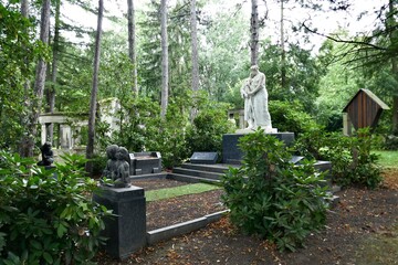 The Sudfriedhof and park, Leipzig