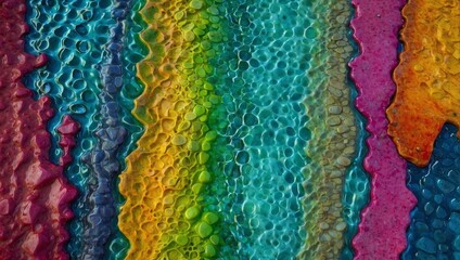 peacock paint texture