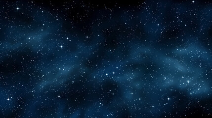 Naklejka premium Countless stars twinkle in the night sky