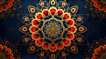 seamless mandala wallpaper