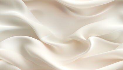 White silk fabric background - obrazy, fototapety, plakaty
